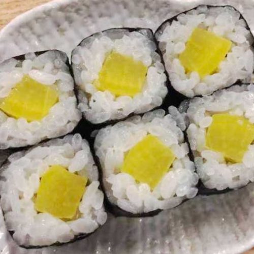 Order R12. Oshinko Roll ( Japanese pickles ) food online from Peking Tokyo store, Lebanon on bringmethat.com