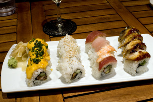 Order R36. Spider Roll( Soft Shell Crab ) food online from Peking Tokyo store, Lebanon on bringmethat.com