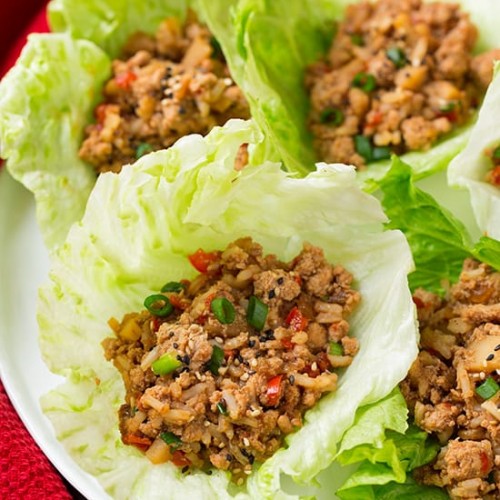 Order Lettuce Wraps with Chicken or Shrimp food online from Peking Tokyo store, Lebanon on bringmethat.com