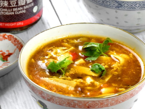 Order Hot and Sour Seafood Chowder food online from Peking Tokyo store, Lebanon on bringmethat.com