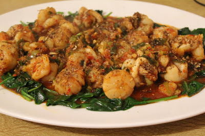 Order Crispy Sesame Shrimp and Scallops food online from Peking Tokyo store, Lebanon on bringmethat.com