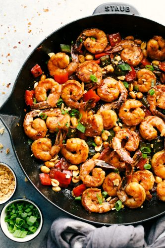 Order Steamed Shrimp with Mixed Vegetables food online from Peking Tokyo store, Lebanon on bringmethat.com
