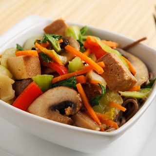 Order 31. Sauteed Fried Tofu with Vegetables food online from Peking Tokyo store, Lebanon on bringmethat.com