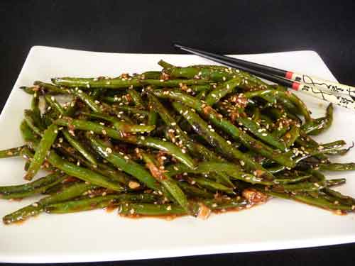 Order 28. Szechuan Style String Bean (No Meat)   food online from Peking Tokyo store, Lebanon on bringmethat.com