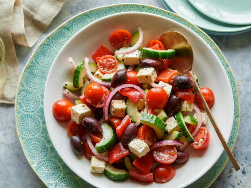 Order Greek Salad food online from Papa Joe's Wrap Shack store, Bristol on bringmethat.com