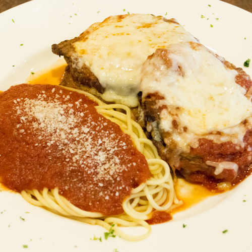 Order Veal Cutlet Parmigiana food online from Papa Joe's Wrap Shack store, Bristol on bringmethat.com