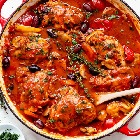 Order Chicken Cacciatore food online from Papa Joe's Wrap Shack store, Bristol on bringmethat.com