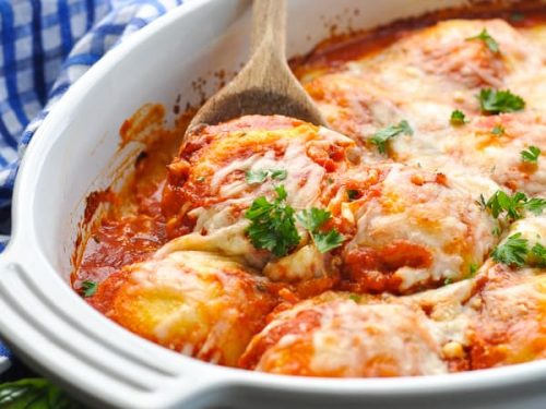 Order Ravioli (Cheese or Meat) food online from Papa Joe's Wrap Shack store, Bristol on bringmethat.com