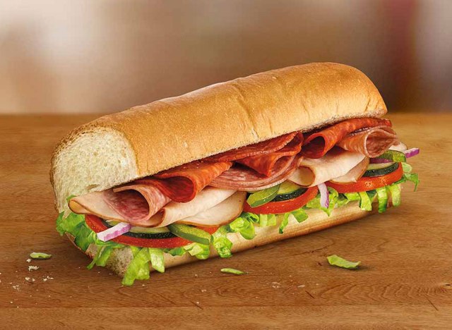 Order Ham & Cheese Sub food online from Papa Joe's Wrap Shack store, Bristol on bringmethat.com