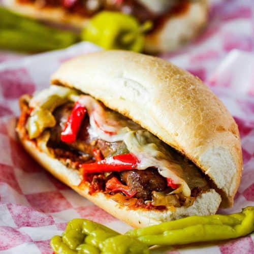 Order Sausage & Peppers food online from Papa Joe's Wrap Shack store, Bristol on bringmethat.com