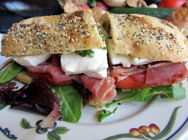 Order Prosciutto & Fresh Mozzarella food online from Papa Joe's Wrap Shack store, Bristol on bringmethat.com