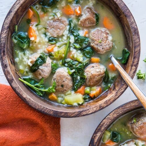 Order Italian Wedding Soup food online from Papa Joe's Wrap Shack store, Bristol on bringmethat.com