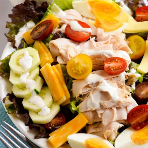 Order Two Guys Chef Salad food online from 2 Guys & A Pie Pizzeria store, Bonaire on bringmethat.com