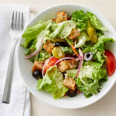 Order House Salad food online from 2 Guys & A Pie Pizzeria store, Bonaire on bringmethat.com