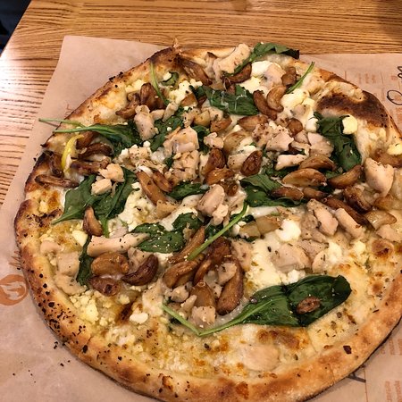 Order Blazin’ Asian Pizza food online from 2 Guys & A Pie Pizzeria store, Bonaire on bringmethat.com