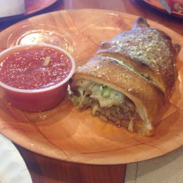 Order The Al Capone Stromboli food online from 2 Guys & A Pie Pizzeria store, Bonaire on bringmethat.com