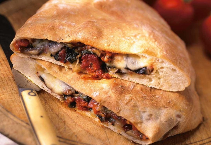 Order Mona Lisa Stromboli food online from 2 Guys & A Pie Pizzeria store, Bonaire on bringmethat.com
