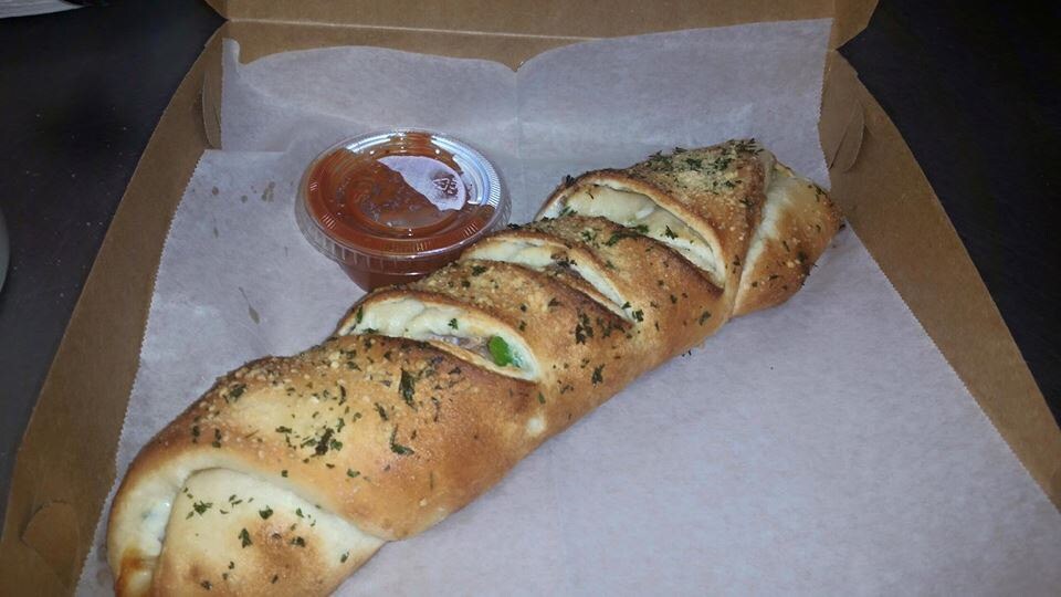 Order Brooklyn Bomber Stromboli food online from 2 Guys & A Pie Pizzeria store, Bonaire on bringmethat.com