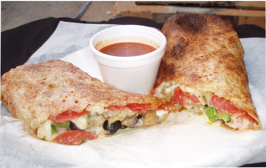 Order Popeye’s Favorite Stromboli food online from 2 Guys & A Pie Pizzeria store, Bonaire on bringmethat.com