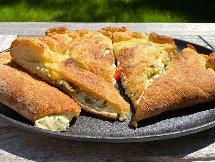 Order The Southern Outlaw Calzone food online from 2 Guys & A Pie Pizzeria store, Bonaire on bringmethat.com