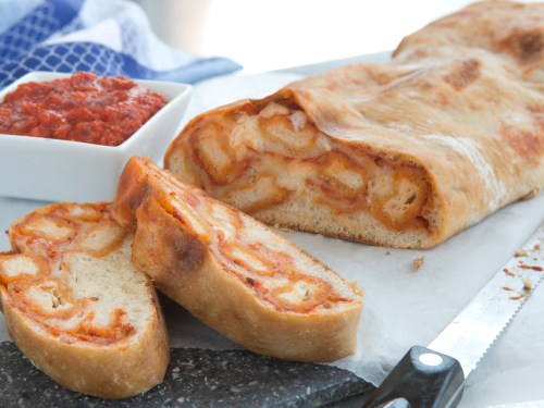 Order Chicken Parmigiana Calzone food online from 2 Guys & A Pie Pizzeria store, Bonaire on bringmethat.com