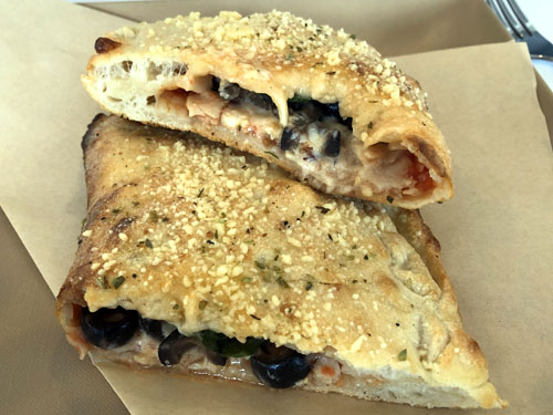 Order Hawaiian Luau Calzone food online from 2 Guys & A Pie Pizzeria store, Bonaire on bringmethat.com