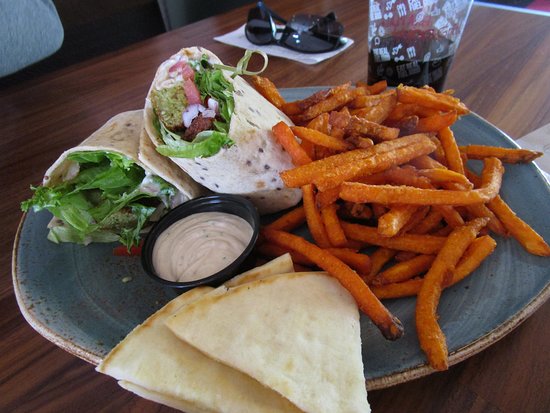 Order Any Wrap, Fries & a Drink Lunch food online from 2 Guys & A Pie Pizzeria store, Bonaire on bringmethat.com