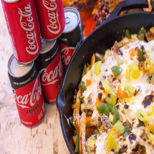 Order Full Philly, Loaded Fries & a Drink Lunch food online from 2 Guys & A Pie Pizzeria store, Bonaire on bringmethat.com