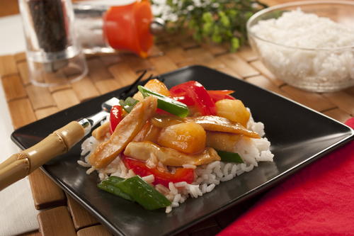 Order Sweet & Sour Chicken food online from Golden Gate Chinese Restaurant store, Forest Park on bringmethat.com