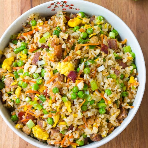 Order Roast Pork Fried Rice food online from China Restaurant store, Augusta on bringmethat.com