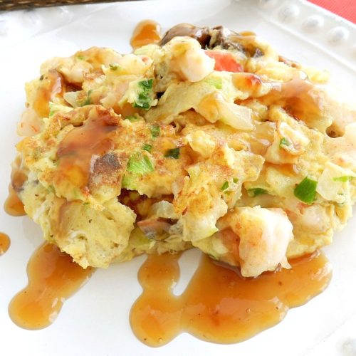 Order Roast Pork Egg Foo Young food online from China Star store, Columbus on bringmethat.com