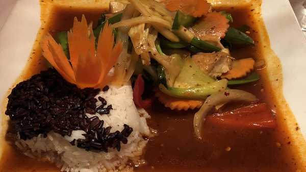 Order 20. Holy Basil food online from Ruan Thai Cuisine store, Hilton Head Island on bringmethat.com