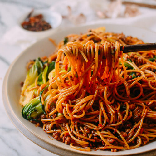 Order Roast Pork Chow Mein food online from China House store, Holiday on bringmethat.com