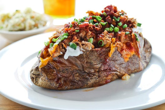 Order Loaded Bar-B-Q Baker food online from Jim 'N Nick's Bar-B-Q store, Cordova on bringmethat.com