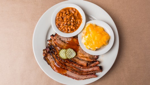 Order Beef Brisket food online from Jim 'N Nick's Bar-B-Q store, Cordova on bringmethat.com