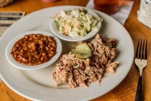 Order Carolina-Style Pork food online from Jim 'N Nick's Bar-B-Q store, Cordova on bringmethat.com