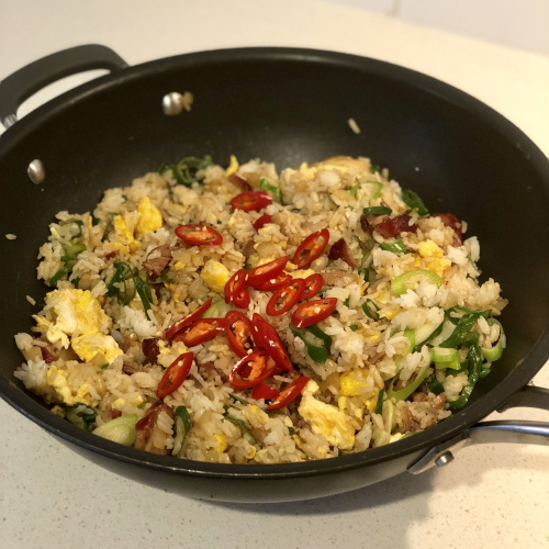 Order Pork Fried Rice food online from Peking House Restaurant store, Dayton on bringmethat.com