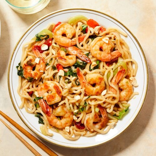 Order Shrimp Lo Mein or Mai Fun food online from Green China Restaurant store, Germantown on bringmethat.com