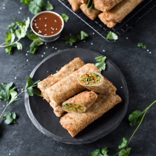 Order Vegetable Egg Rolls (4) food online from Hunan Chinese Restaurant store, Naples on bringmethat.com