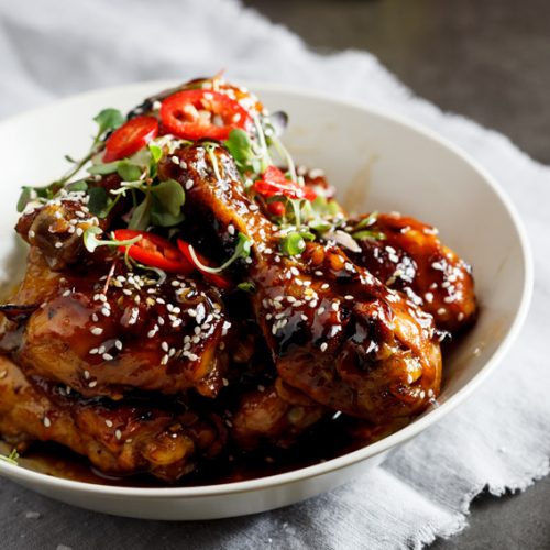 Order Sesame Chicken food online from Hunan Chinese Restaurant store, Naples on bringmethat.com