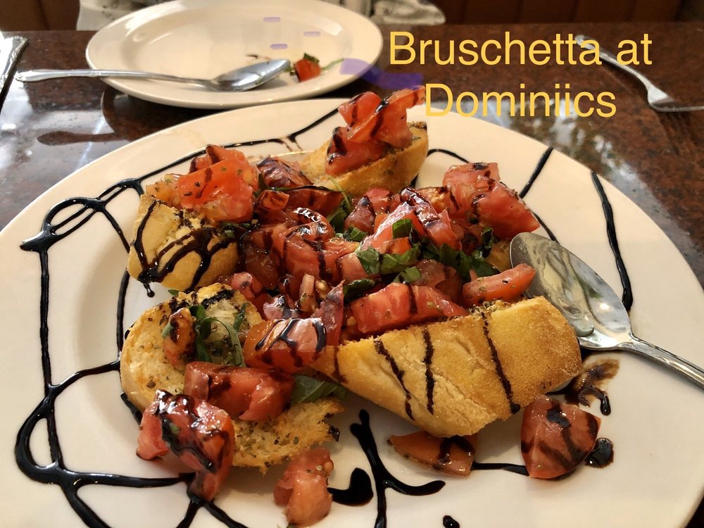 Order Bruschetta food online from Dominic's I Pizza and Pasta store, Boca Raton on bringmethat.com