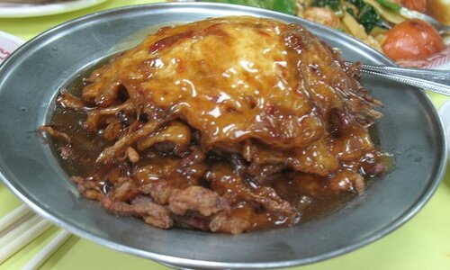 Order  Roast Pork Egg Foo Young food online from China Express store, Bradenton on bringmethat.com