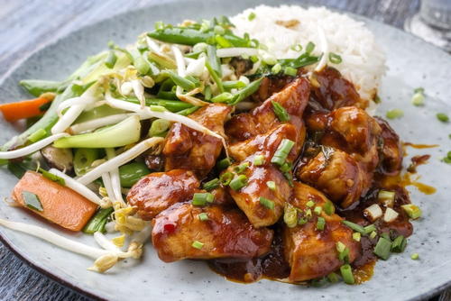 Order  Szechuan Chicken food online from China Express store, Bradenton on bringmethat.com