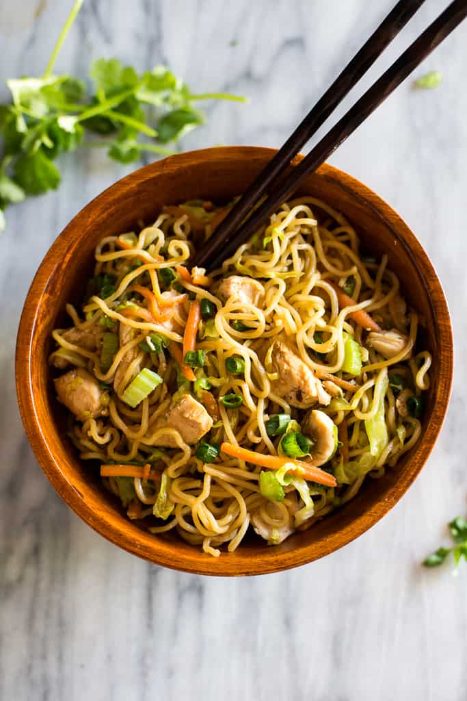 Order Beef Lo Mein food online from China Express store, Bradenton on bringmethat.com