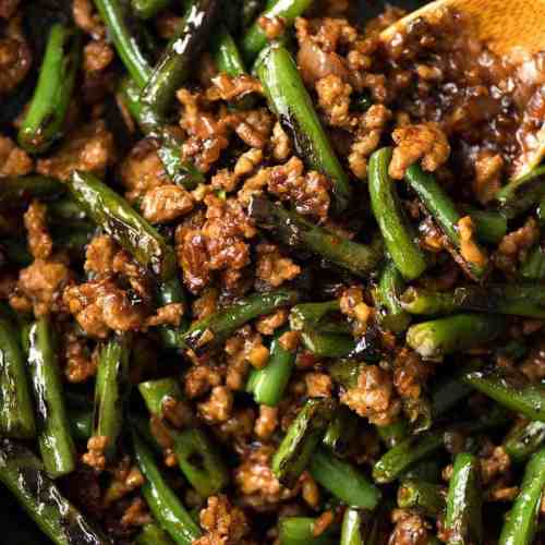 Order Pork w. String Beans Szechuan Style food online from China Express store, Bradenton on bringmethat.com