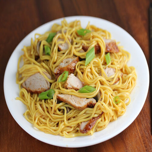 Order Pork Lo Mein food online from China Express store, Bradenton on bringmethat.com