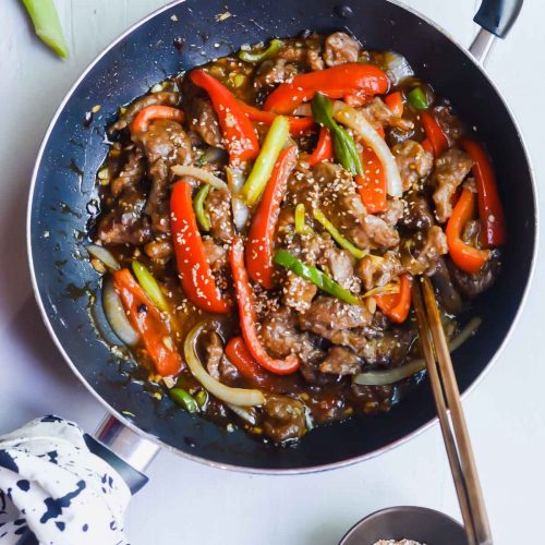 Order Szechuan Beef food online from China Express store, Bradenton on bringmethat.com