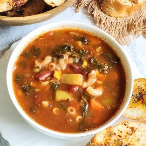 Order Minestrone food online from Oma’s Pizza & Restaurant store, Bradenton Beach on bringmethat.com