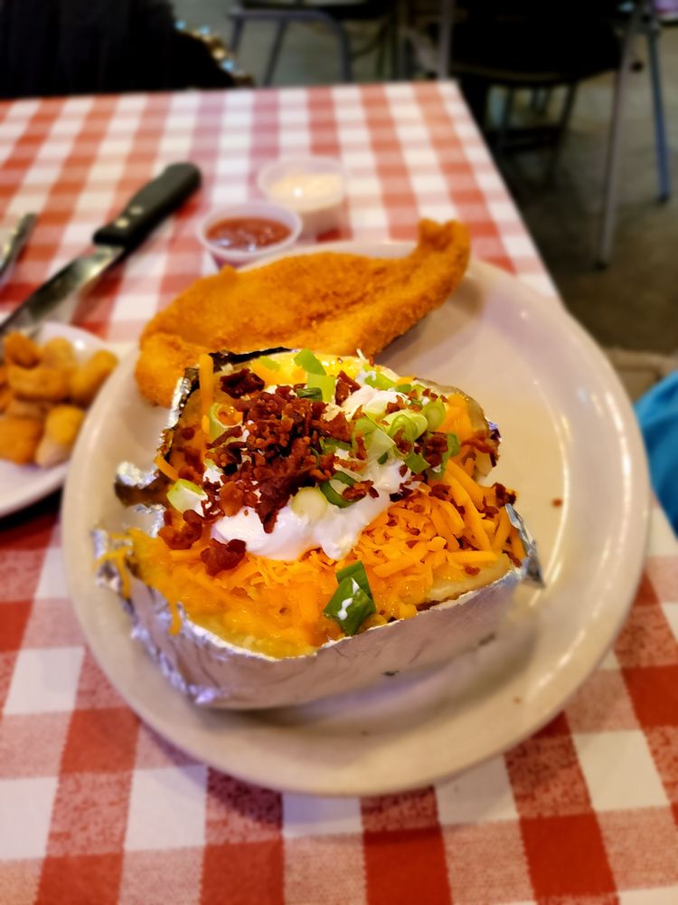 Order Southern Fried Catfish food online from Hofbrau Steaks store, Porter on bringmethat.com
