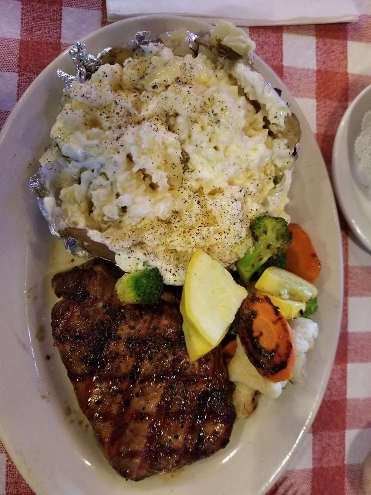 Order Hill Country Ribeye food online from Hofbrau Steaks store, Porter on bringmethat.com